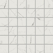 Мозаика MOG101 30x30 полированная керамогранит чип 5x5 мм, белый 68914