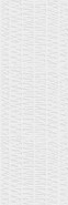 Настенная плитка Santorini Concept White Pure 30x90 Metropol 3d, рельефная (структурированная) керамическая УТ-00052770