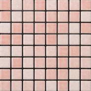 Мозаика Anthologhia Cosmea керамика 30х30 см Appiani полуглянцевая чип 25х25 мм, розовый MOS 7003