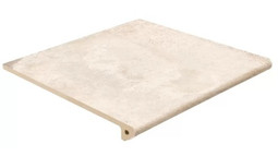 Ступень угловая Alhamar Cartabon Fiorentino Blanco клинкер