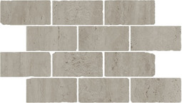 Мозаика BR033 Сан-Марко Мозаичный Серый матовый обрезной керамогранит 26.5х46.5 см Kerama Marazzi