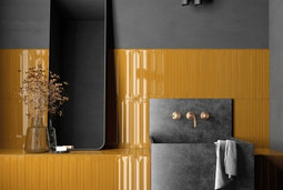 Настенная плитка Vitral Honey Reactive 5x40 Equipe глянцевая керамическая 31169