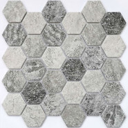 Мозаика Olmeto Grey 5.1x5.9 керамогранит 27.1x28.2