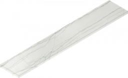 Ступень угловая Шарм Эдванс Платинум 160 Левая Charme Advance Platinum scalino160 Ang Sx 33x160 матовая