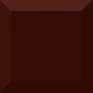 Напольная плитка Monocolor Marron Biselado Brillo 10x10 керамическая