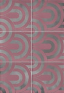 Декор Vives Hanami Takada Marsala Plata 23x33.5 керамический