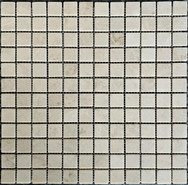 Мозаика PIX 323 Cappucino, мрамор 30.5х30.5 см Pixmosaic матовая чип 23х23 мм, бежевый