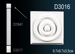 Дверной декор Пилястры D3016 (20) Перфект полиуретан