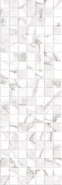 Настенная плитка Калаката Серая Рельеф Мозаика 20х60 Belleza глянцевая керамическая 00-00-5-17-30-06-1252