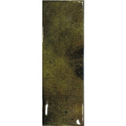 Настенная плитка Jazz Olive 7.5х22.5 Decocer глянцевая керамическая УТ-00000229