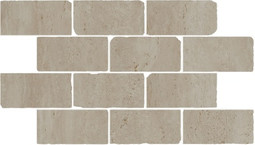 Мозаика BR034 Сан-Марко Мозаичный Бежевый матовый обрезной керамогранит 26.5х46.5 см Kerama Marazzi