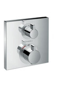 Термостат Hansgrohe Ecostat Square для душа с запорным  вентилем (внешняя часть)