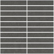 Мозаика Living Ceramics Noon Mosaic 315 Anthracite Soft 30x30 керамогранит матовая черный LV11680