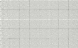 Керамогранит R9RD Struttura Foglia Bianco 3D 15x15 Marazzi Ragno глянцевый настенный УТ-00026530
