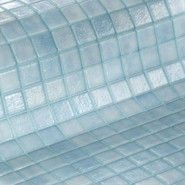Мозаика Ezarri 2521-B Safe стекло 31.3х49.5 см матовая, антислип чип 25х25 мм, голубой