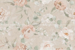 Панно AZ/B051/2x/14059R Риккарди 2 Бежевый матовый обрезной 80х120 Kerama Marazzi керамическое