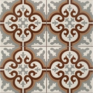 Керамогранит Manisa Red Pre-cut 45x45 Etili Seramik матовый напольный