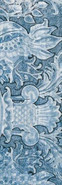 Настенная плитка Nevers Azul керамическая