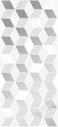 Вставка Omnia Геометрия Белый 20x44 Cersanit глянцевая керамическая A15918