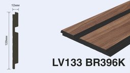 Декоративная панель Hiwood LV133 BR396K