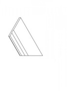 Керамогранит Landstone Night Bordo Piscina Angolo Sx/Лэндстоун Найт Бортик Угловой Бассейн Лс