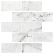 Мозаика Marble Trend K-1000/LR/m13/30,7x30,7 Carrara