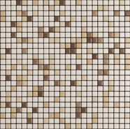 Мозаика Mix Standard Wellness and Pool 12 керамика 30х30 см Appiani матовая чип 12х12 мм, бежевый, коричневый XWEL 412