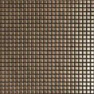 Мозаика Metallica Bronzo керамика 30х30 см Appiani глянцевая чип 12х12 мм, коричневый MTL 4004