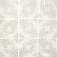 Настенная плитка Pontes White 13x13 глянцевая керамическая