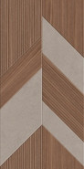 Керамогранит Soft Wood Walnut Matt 60x120 Infinity Ceramica матовый, рельефный (рустикальный) настенная плитка 17260