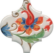 Декор VT/A583/65000 Арабески Тоскана 7 Глянцевый 6.5x6.5 Kerama Marazzi керамический