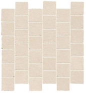 Мозаика Boost Natural Kaolin Mosaico Tumbled 31x31 керамогранит матовая, бежевый A7CF