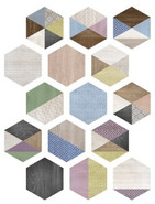 Керамогранит 23,2x26,7 универсальный матовый