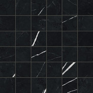 Мозаика Forte dei Marmi Elegant Black Mosaic Lap 30x30 керамогранит лаппатированная, черный 610110001055