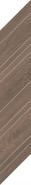 Декор Wildland Dark Dekor Chevron Prawy Paradyz Ceramika 14.8x88.8 керамогранит структурированный 5900144007857