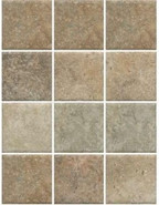 Керамогранит 1326 Брюссель из 12 частей 9,8х9,8 Микс Матовый 30х40 Kerama Marazzi настенная плитка