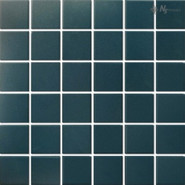 Мозаика P-544 керамика матовая 30.6х30.6 см NSmosaic Porcelain Series чип 48х48 мм, синий