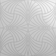 Декор Piuma Bianco Matt Su Bianco Matt 60x60 Petracer`s Swing керамогранит глазурованный, матовый S PIUMA 21-21