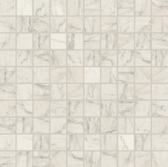 Мозаика Calacatta Glossy Mosaico (756688) керамогранит 30х30 см Casa Dolce Casa Stones and More 2.0 полированная чип 30х30 мм, белый, серый
