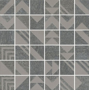 Мозаика SBM014/DD2040 Про Нордик Серый Темный мозаичный керамогранит 30x30 см Kerama Marazzi