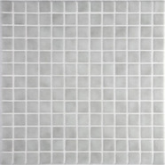 Мозаика Ezarri 2522-B стекло 31.3х49.5 см глянцевая чип 25х25 мм, серый