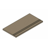 Керамогранит Fossil Desert Bordo 30x120 Grip Italon x2 антискользящий (grip) бортик 620090001445