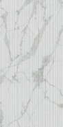 Настенная плитка Blanc Invisible Code Ductile 60x120 Living Ceramics матовая рельефная керамическая LV10067