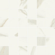 Мозаика Метрополис Калакатта Голд керамогранит 30х30 см матовая, белый, серый 610110000911