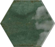 Настенная плитка Hope Hex Olive Glossy 15x17.3 глянцевая керамическая