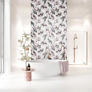 Декор Blanco Satinado Decor Flor Primavera Rectificado 30х90 Novacera сатинированная керамический LE 93900A-DEC15S
