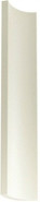 Бордюр Gamma Biala/Bianco Profil A Mat 3х19,8 матовый керамический