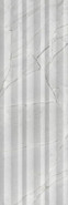 Настенная плитка JEH710 Teseo Arrow Gris 40x120 глянцевая, рельефная (структурированная) керамическая