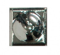 Вставка PF08S Серебро 2х2 NSmosaic глянцевая, рельефная (структурированная) керамическая