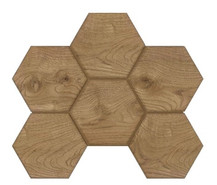 Мозаика SI04 Hexagon 25x28,5x10 неполированная керамогранит